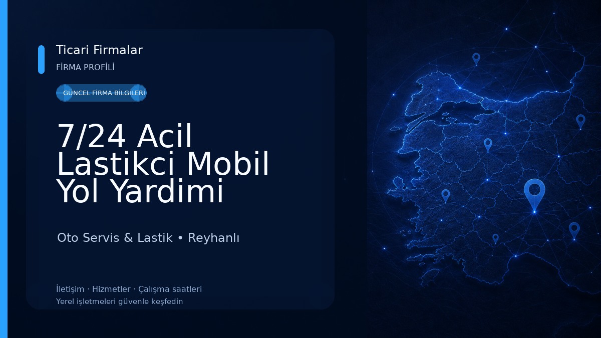7/24 Acil Lastikci Mobil Yol Yardimi Mehmet Inat