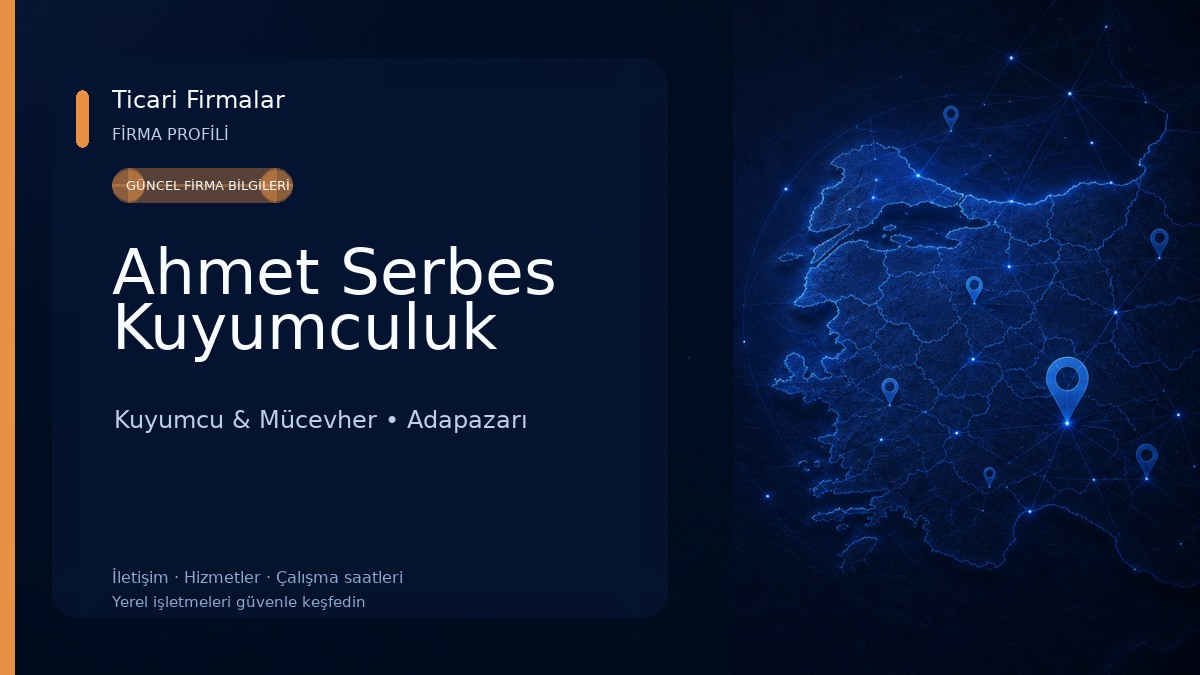 Ahmet Serbes Kuyumculuk