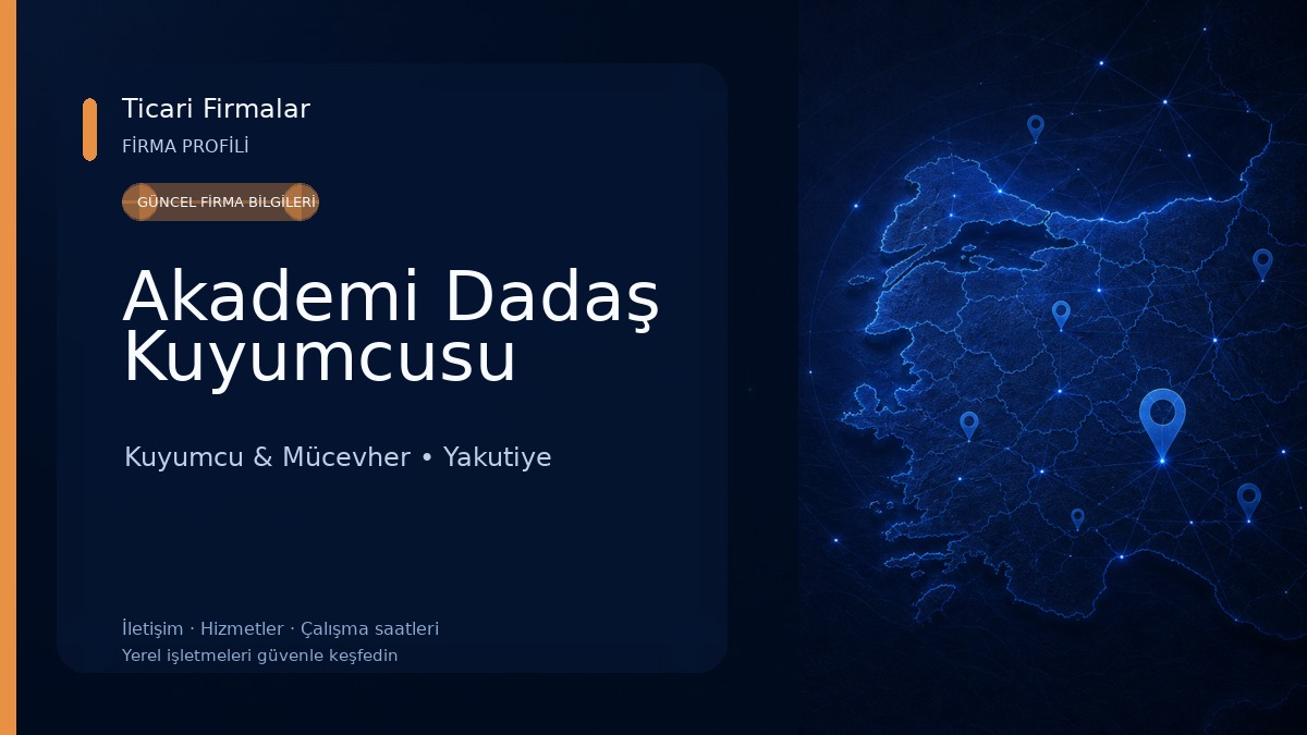 Akademi Dadaş Kuyumcusu