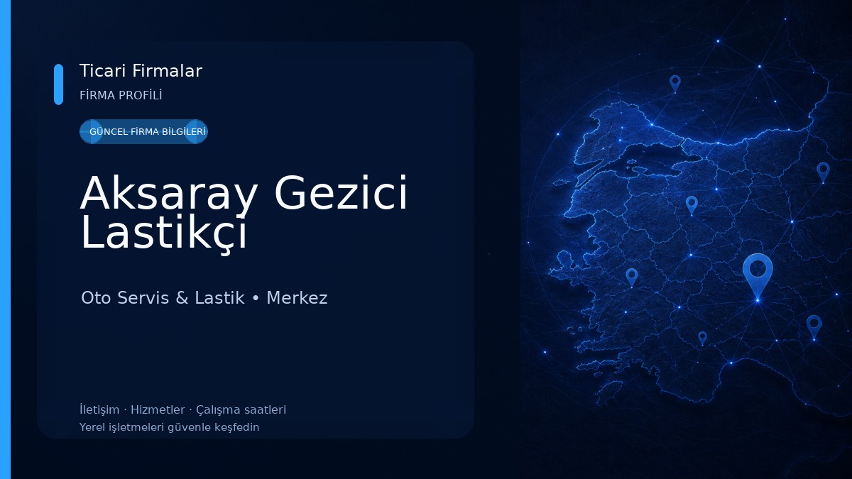 Aksaray Gezici Lastikçi