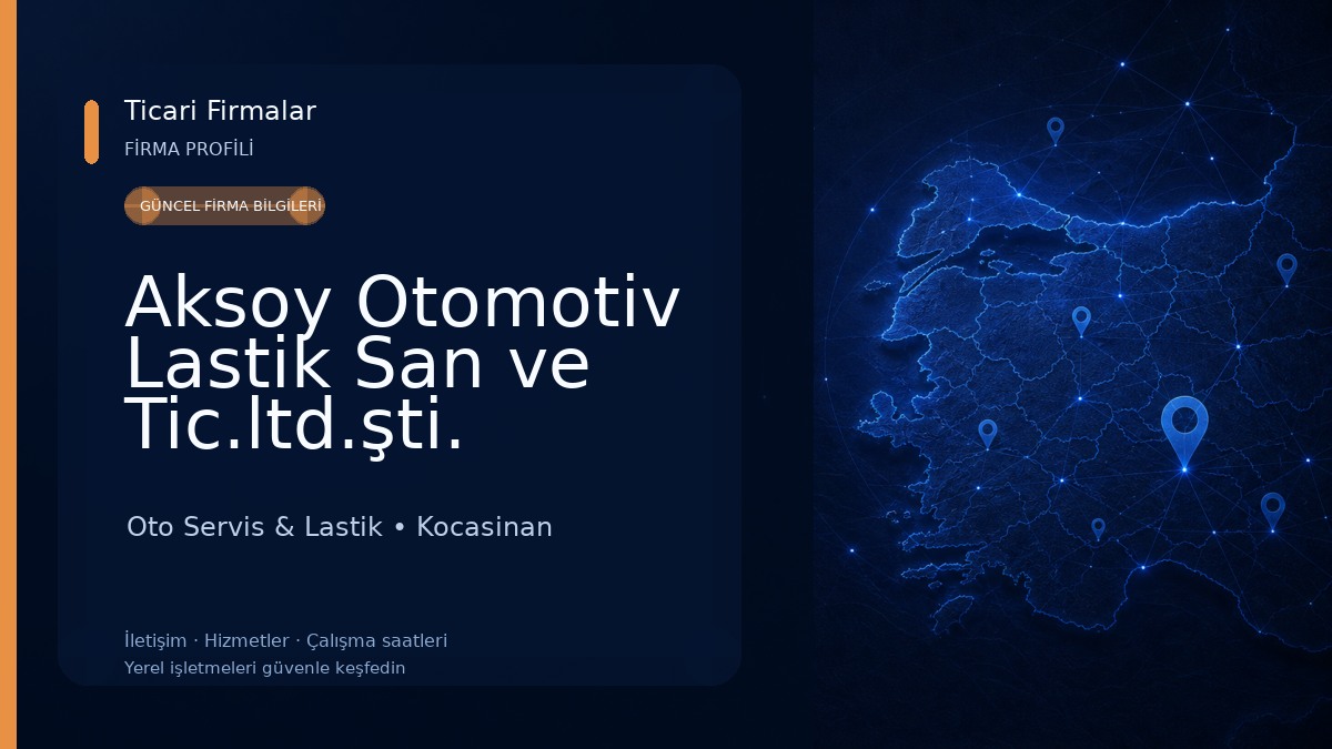 Aksoy Otomotiv Lastik San ve Tic.ltd.şti. Kocasinan/Kayseri