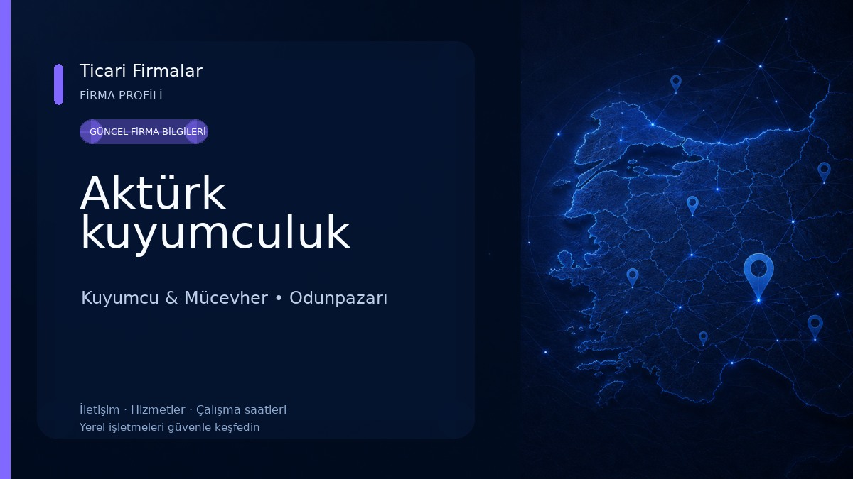 Aktürk kuyumculuk