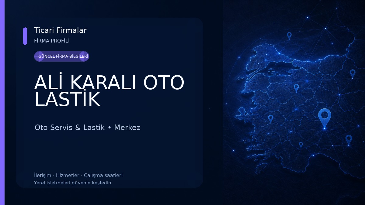 ALİ KARALI OTO LASTİK