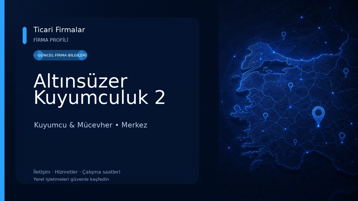 Altınsüzer Kuyumculuk 2