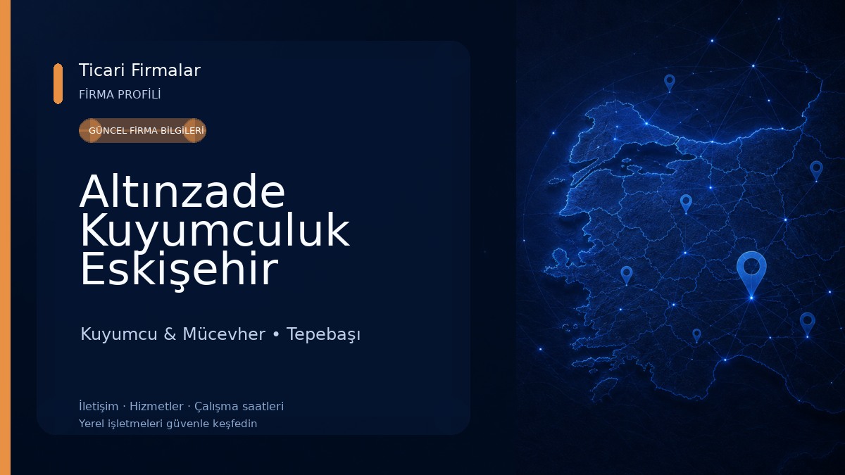 Altınzade Kuyumculuk Eskişehir