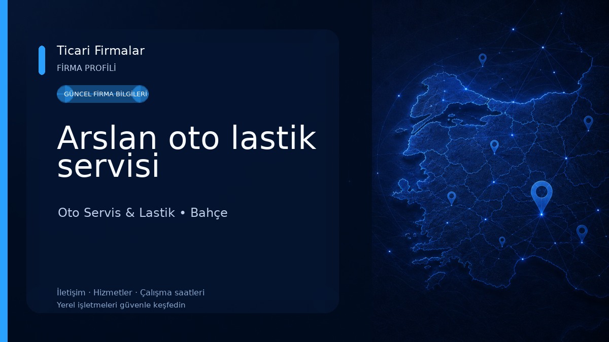 Arslan oto lastik servisi
