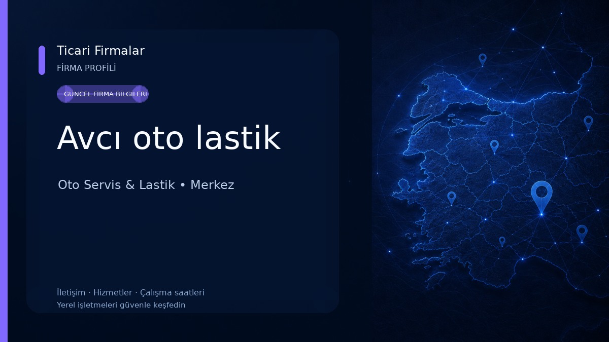 Avcı oto lastik