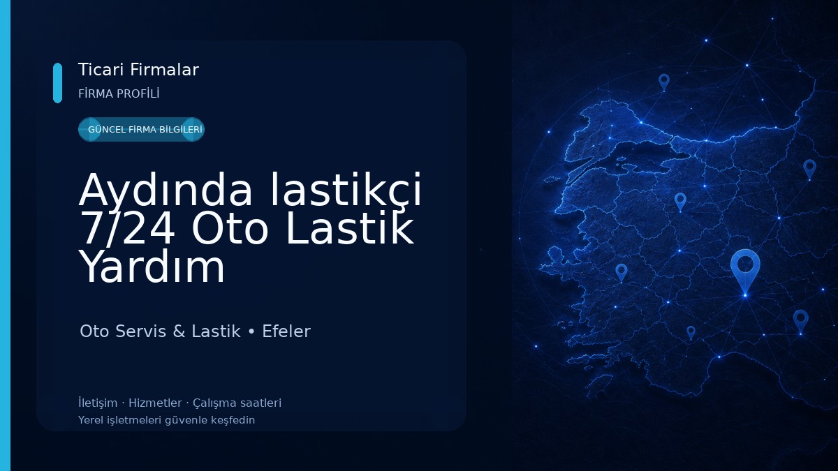 Aydında lastikçi 7/24 Oto Lastik Yardım