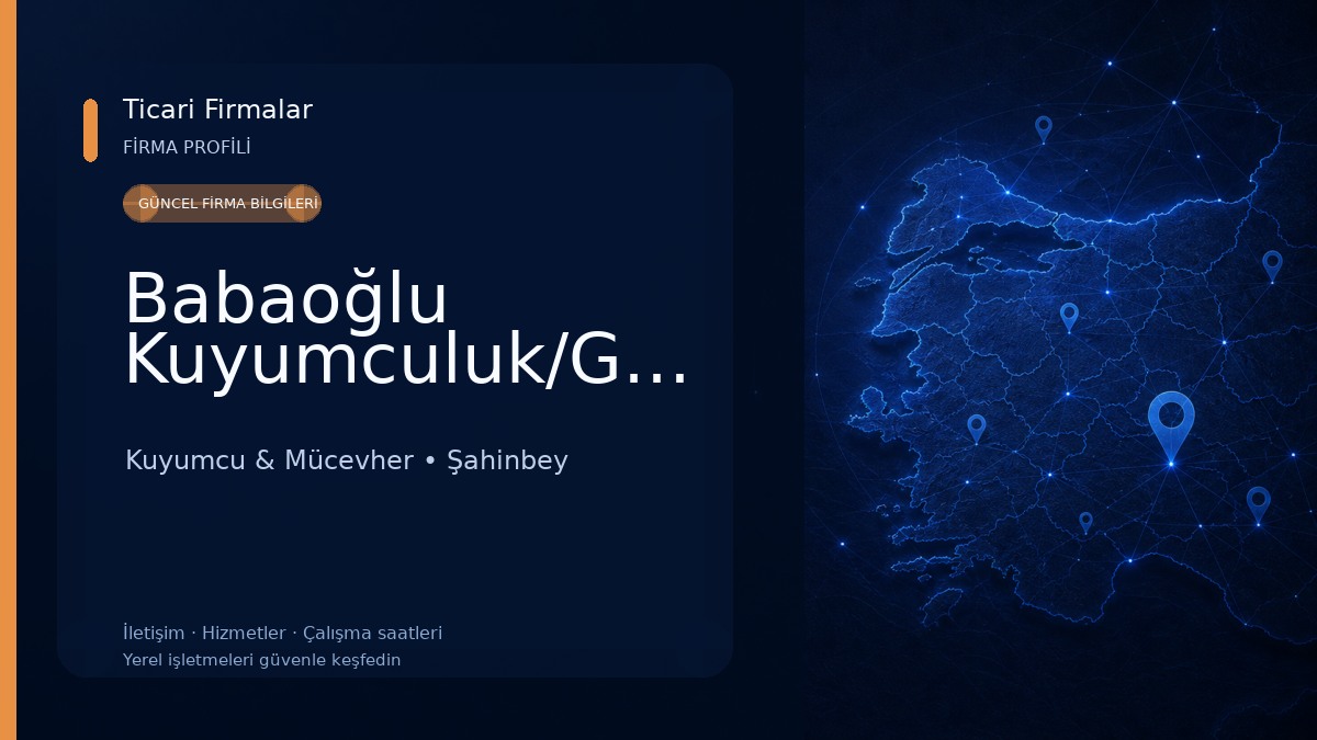 Babaoğlu Kuyumculuk/Gold