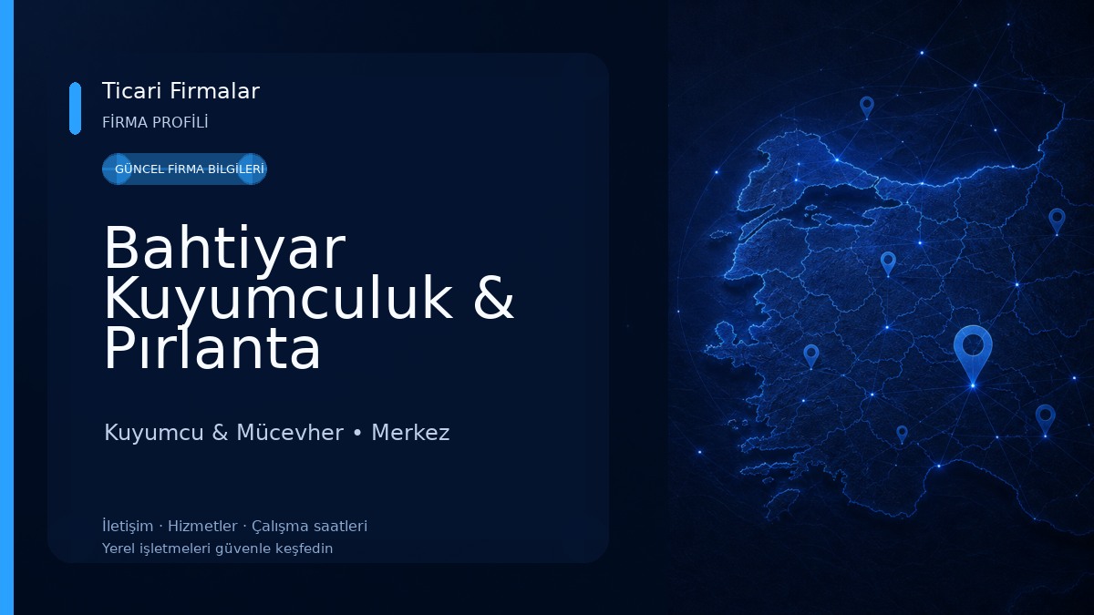 Bahtiyar Kuyumculuk & Pırlanta