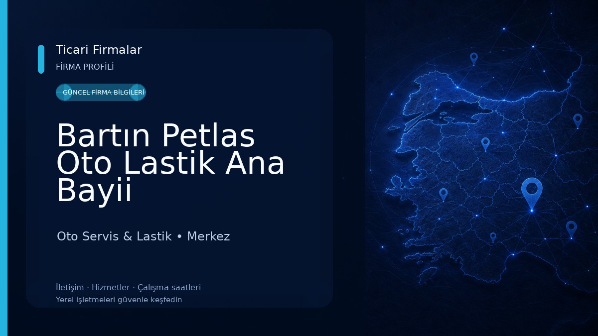 Bartın Petlas Oto Lastik Ana Bayii