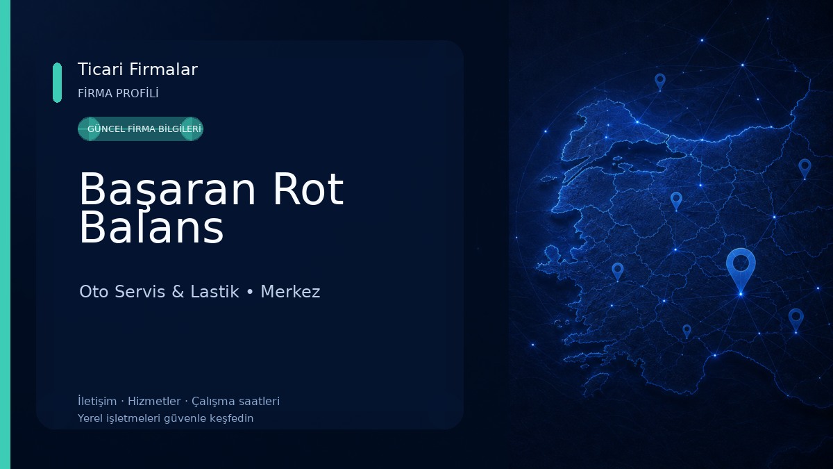 Başaran Rot Balans