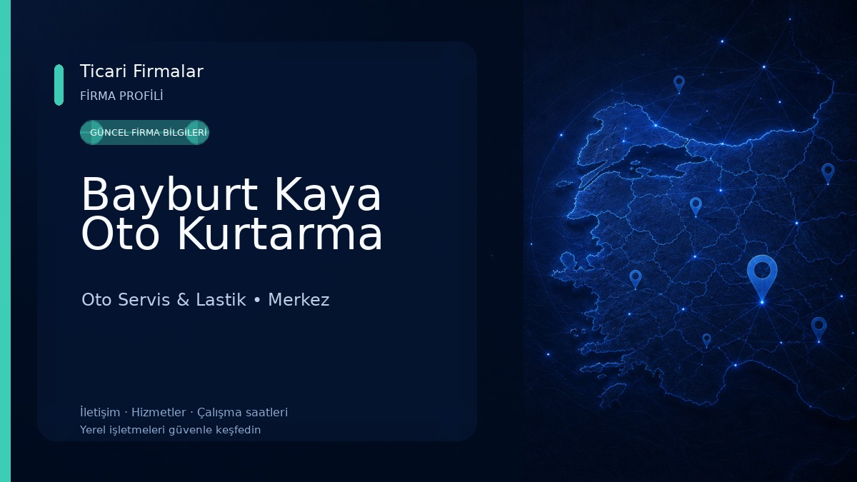 Bayburt Kaya Oto Kurtarma