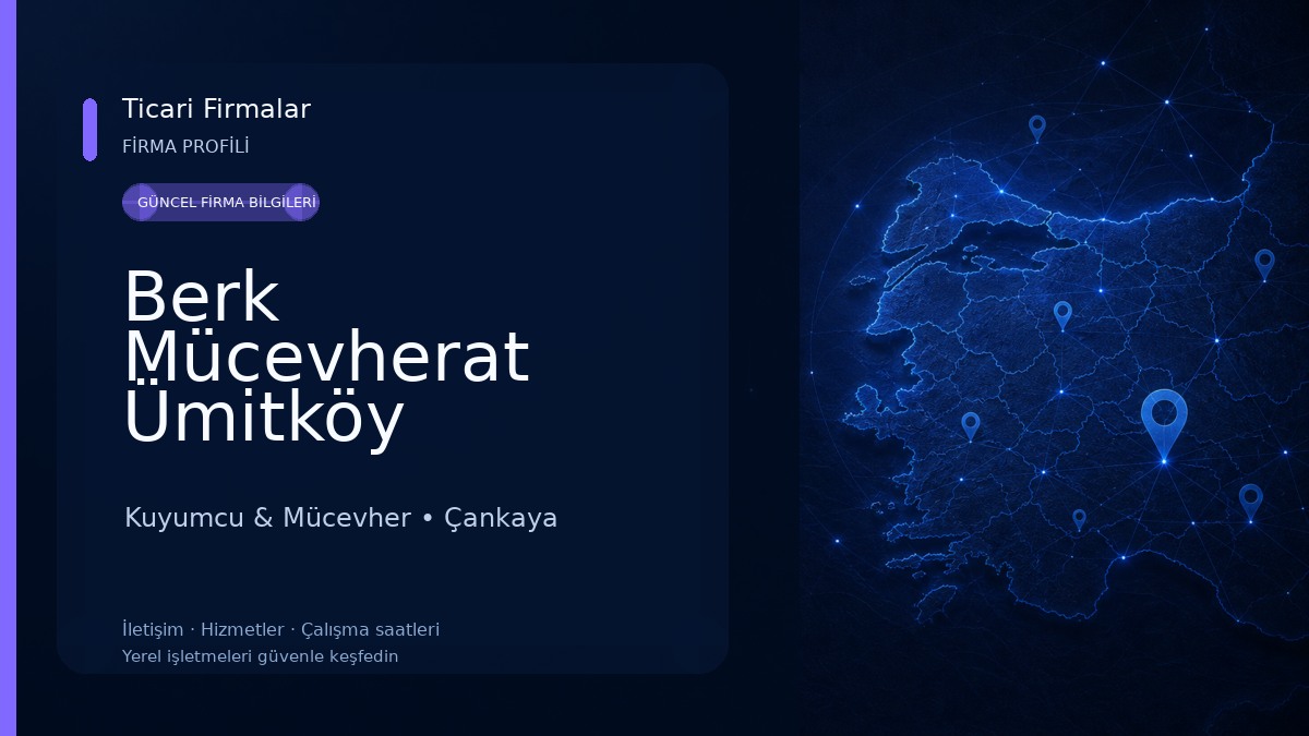 Berk Mücevherat Ümitköy