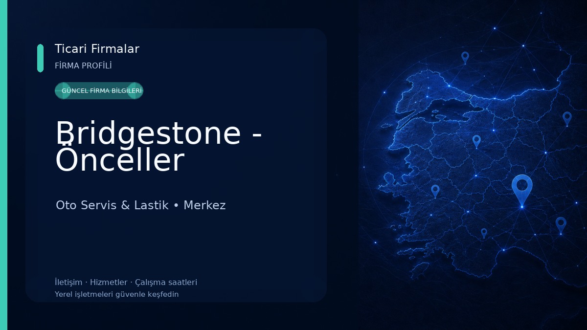Bridgestone - Önceller
