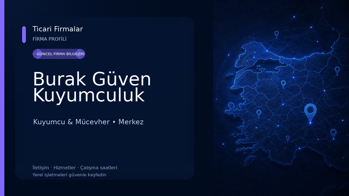 Burak Güven Kuyumculuk