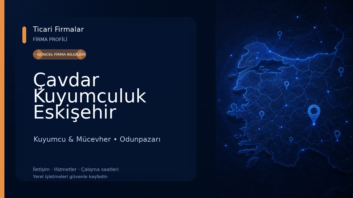 Çavdar Kuyumculuk Eskişehir