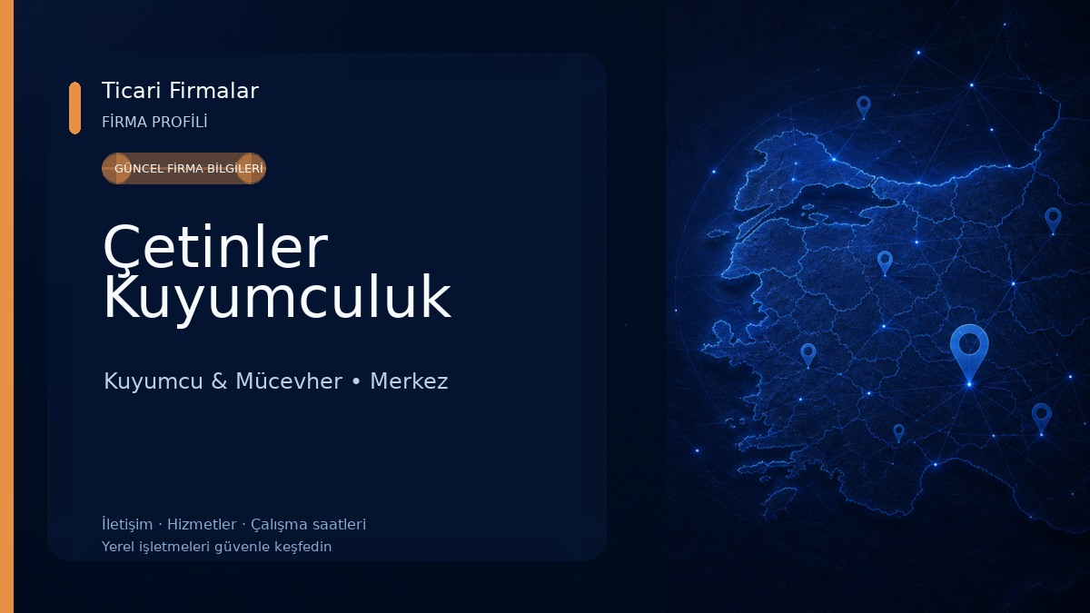 Çetinler Kuyumculuk