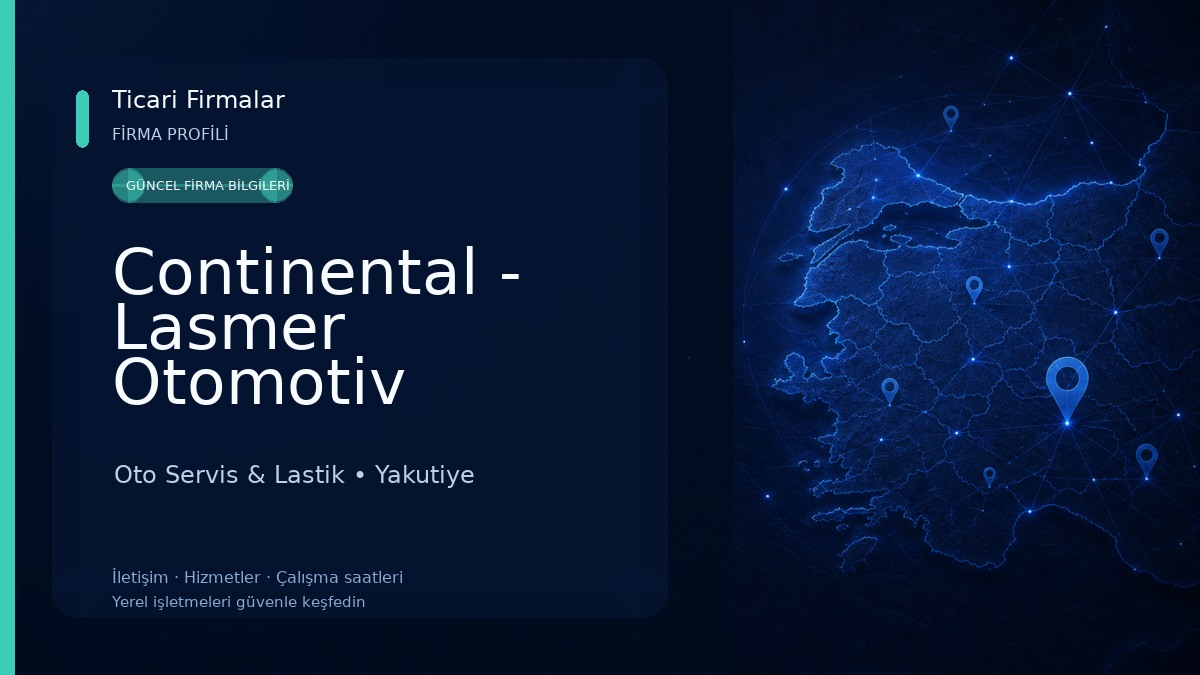 Continental - Lasmer Otomotiv