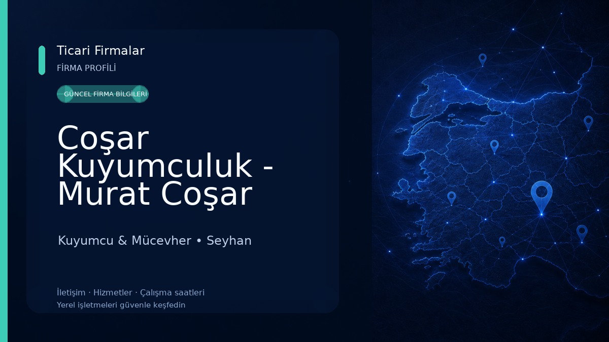 Coşar Kuyumculuk - Murat Coşar