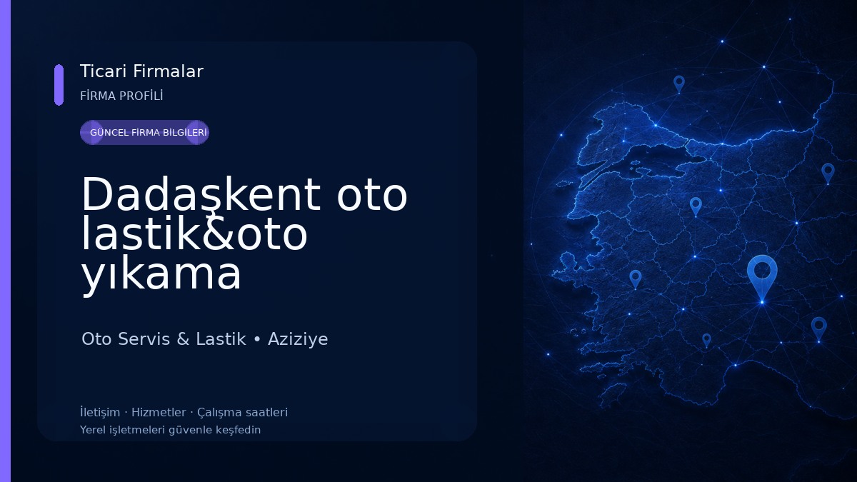 Dadaşkent oto lastik&oto yıkama