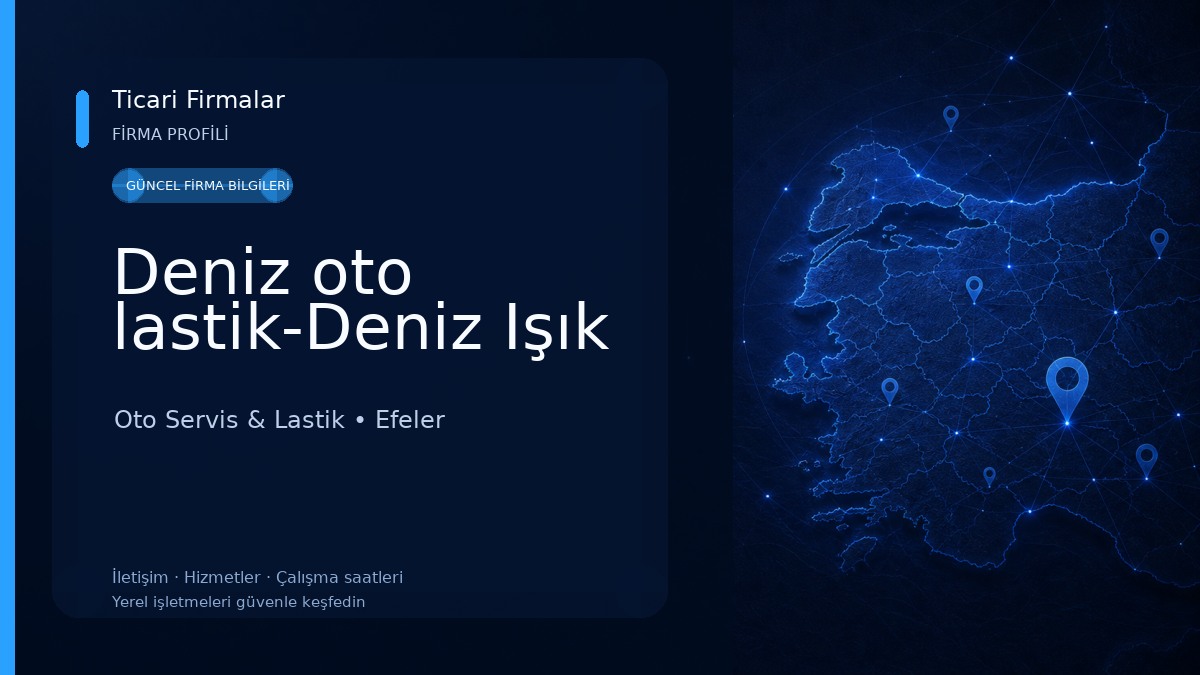Deniz oto lastik-Deniz Işık