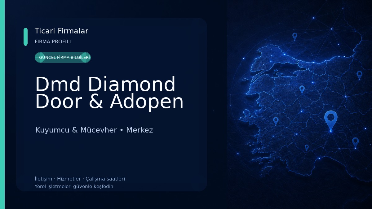 Dmd Diamond Door & Adopen