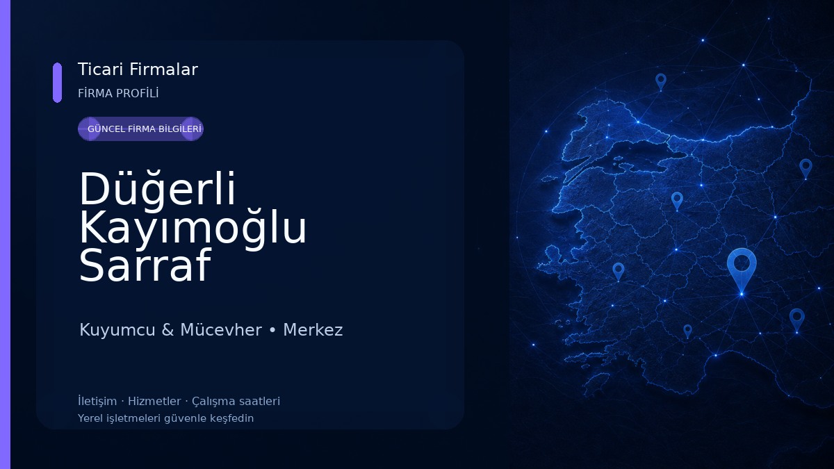 Düğerli Kayımoğlu Sarraf