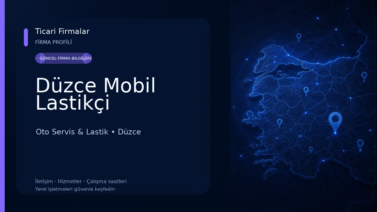 Düzce Mobil Lastikçi