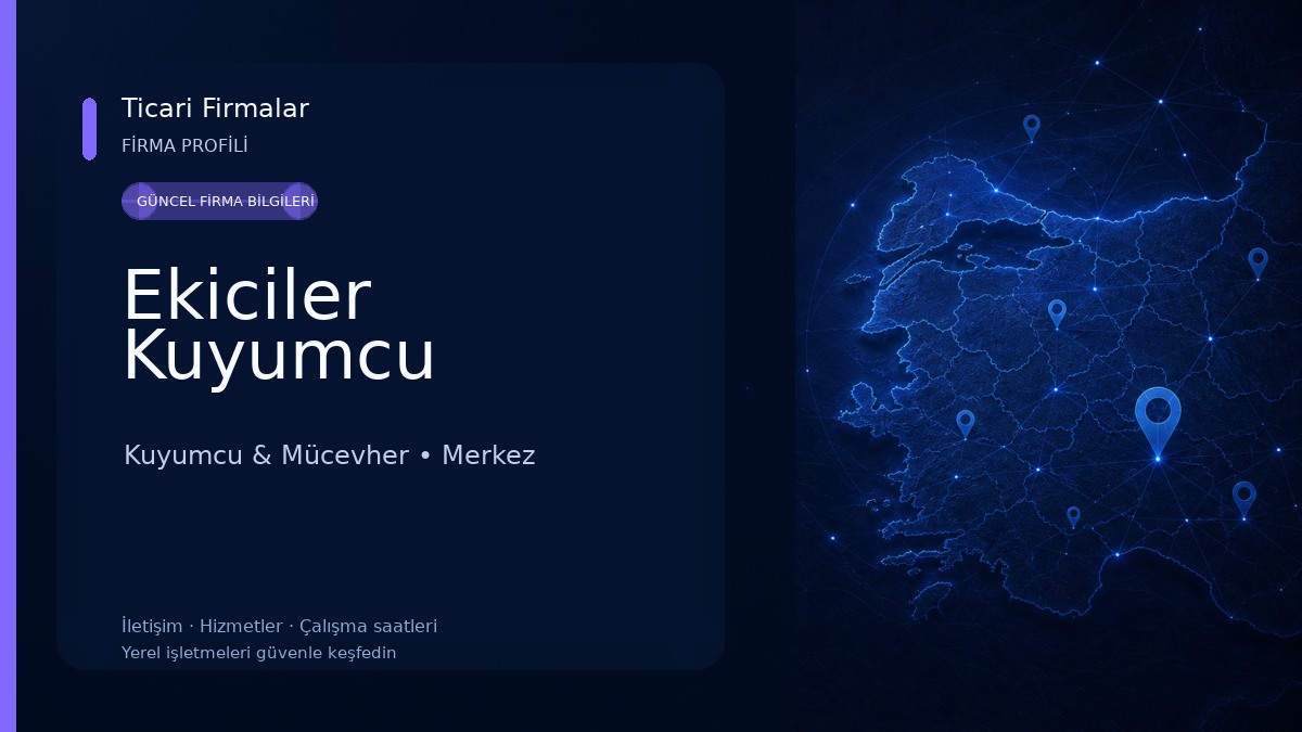 Ekiciler Kuyumcu