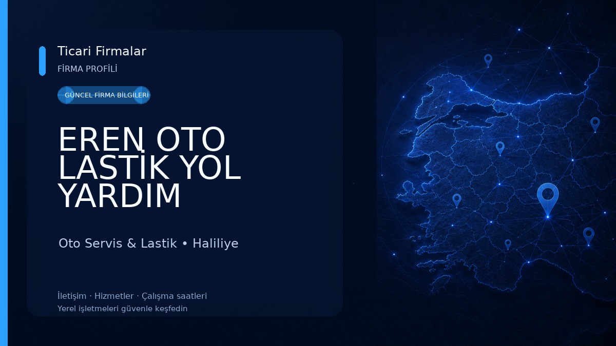 EREN OTO LASTİK YOL YARDIM