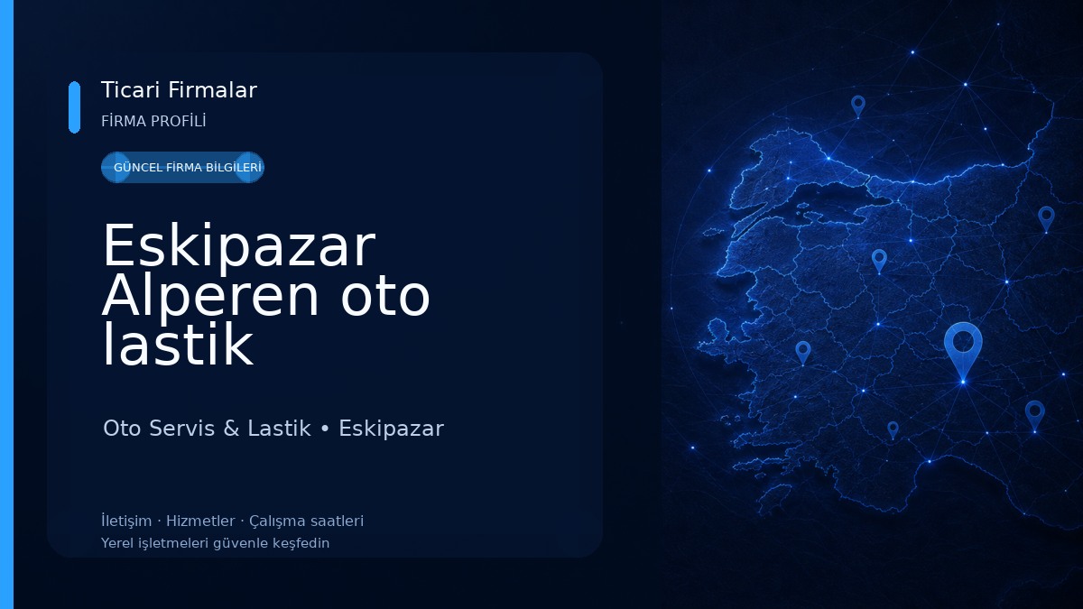Eskipazar Alperen oto lastik