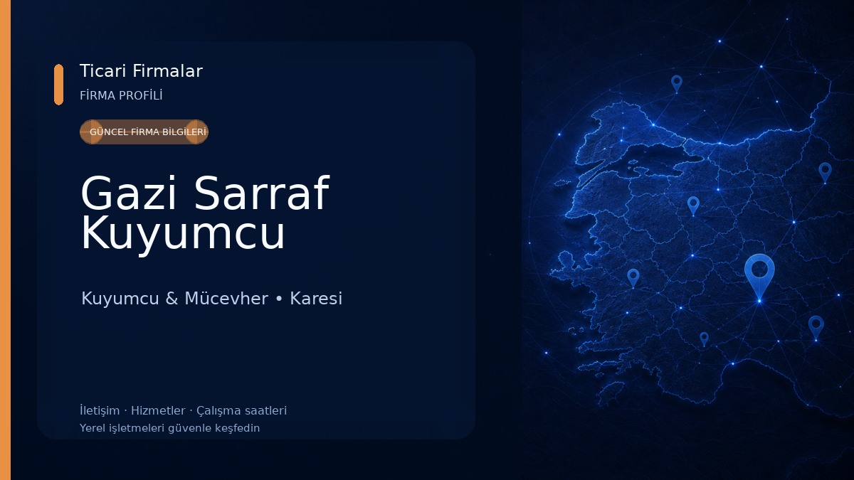 Gazi Sarraf Kuyumcu