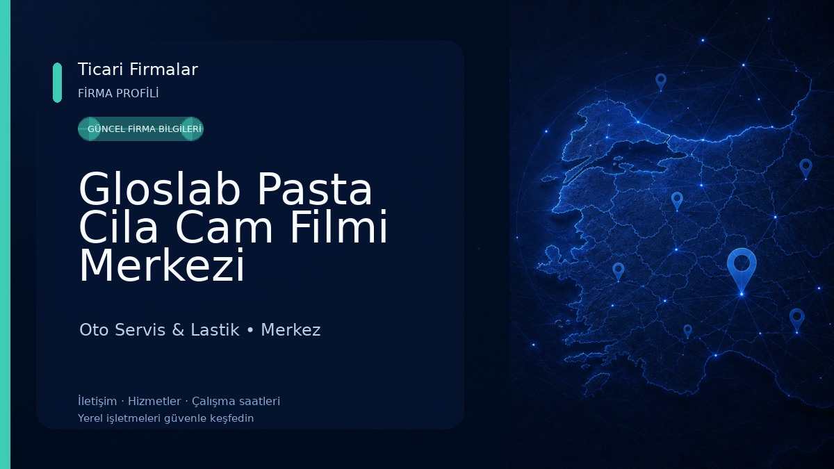 Gloslab Pasta Cila Cam Filmi Merkezi
