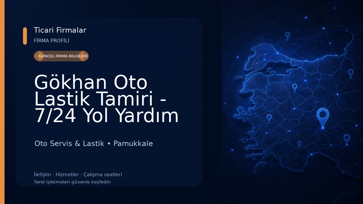 Gökhan Oto Lastik Tamiri - 7/24 Yol Yardım