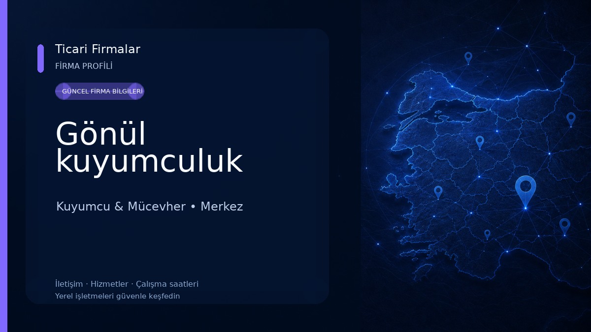 Gönül kuyumculuk