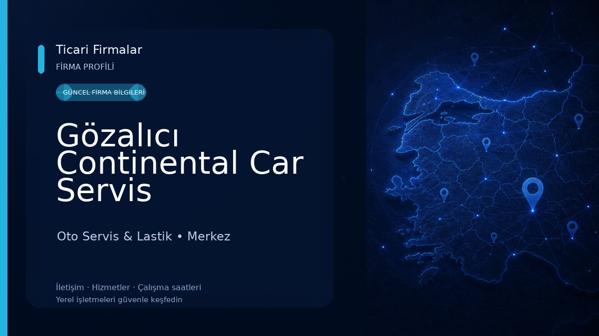 Gözalıcı Continental Car Servis Ecumasters Chip Tuning Varta Akü Afyon Oto Servis