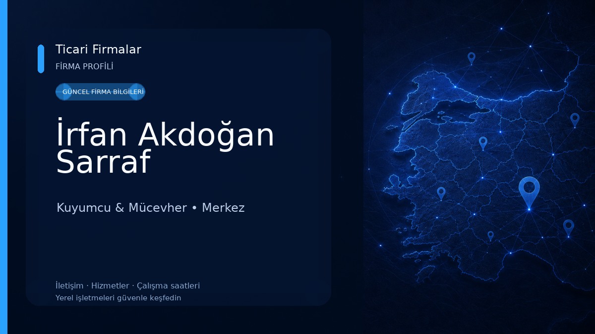 İrfan Akdoğan Sarraf