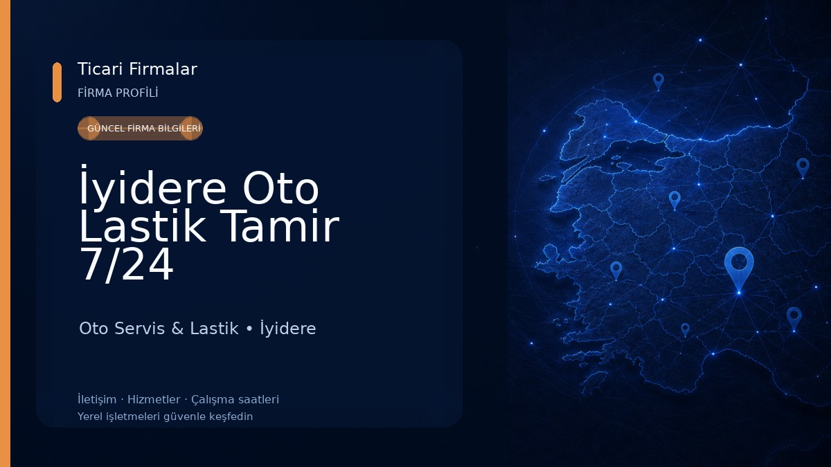 İyidere Oto Lastik Tamir 7/24