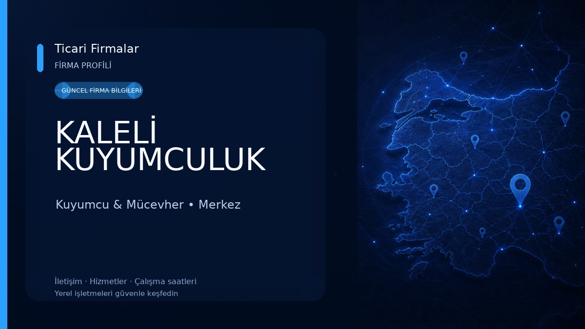 KALELİ KUYUMCULUK