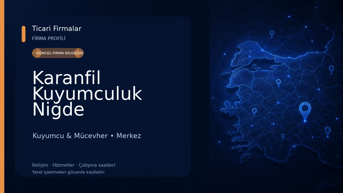 Karanfil Kuyumculuk Niğde