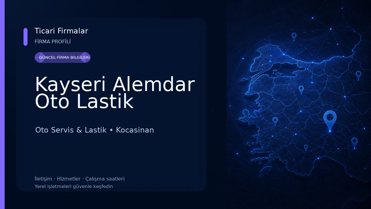 Kayseri Alemdar Oto Lastik