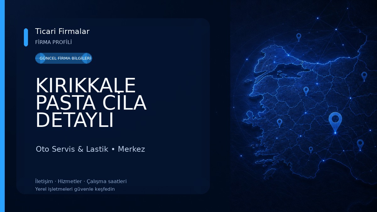 KIRIKKALE PASTA CİLA DETAYLI TEMİZLİK MCY ARAÇ BAKIM EVİ