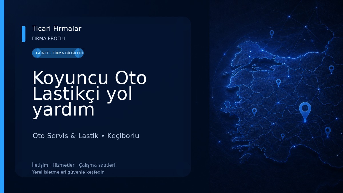 Koyuncu Oto Lastikçi yol yardım