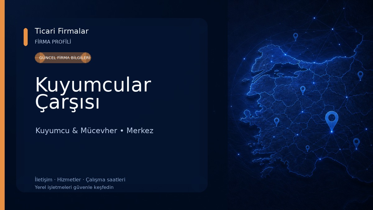 Kuyumcular Çarşısı