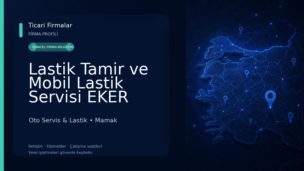 Lastik Tamir ve Mobil Lastik Servisi EKER OTO LASTİK