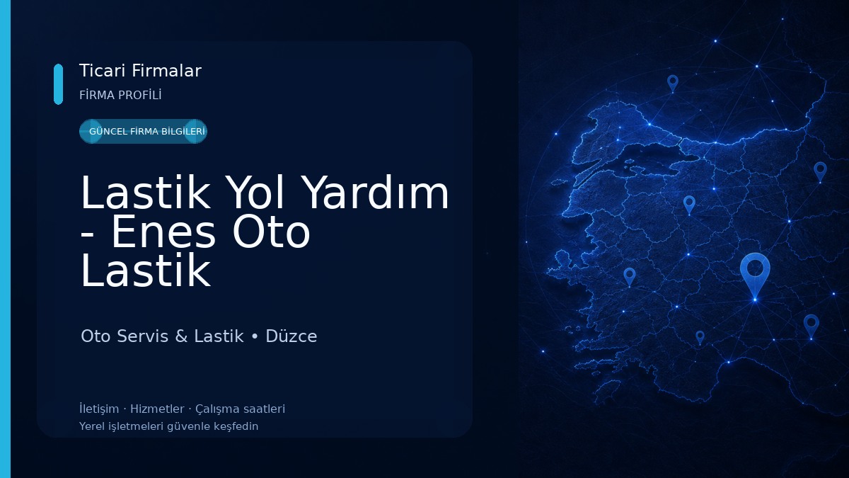 Lastik Yol Yardım - Enes Oto Lastik