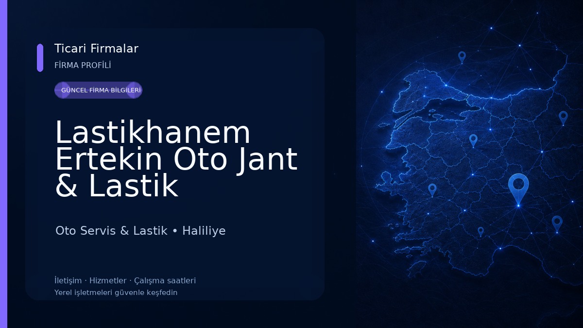 Lastikhanem Ertekin Oto Jant & Lastik
