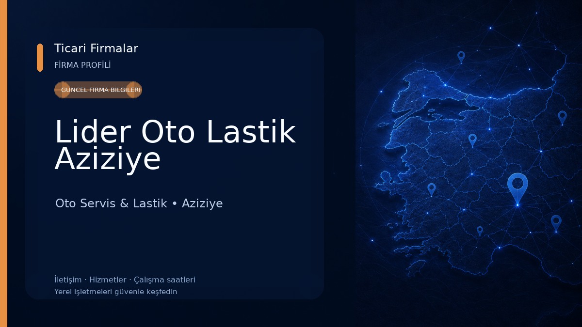 Lider Oto Lastik Aziziye