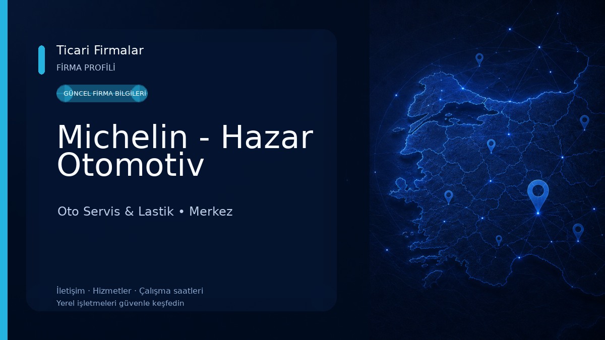 Michelin - Hazar Otomotiv
